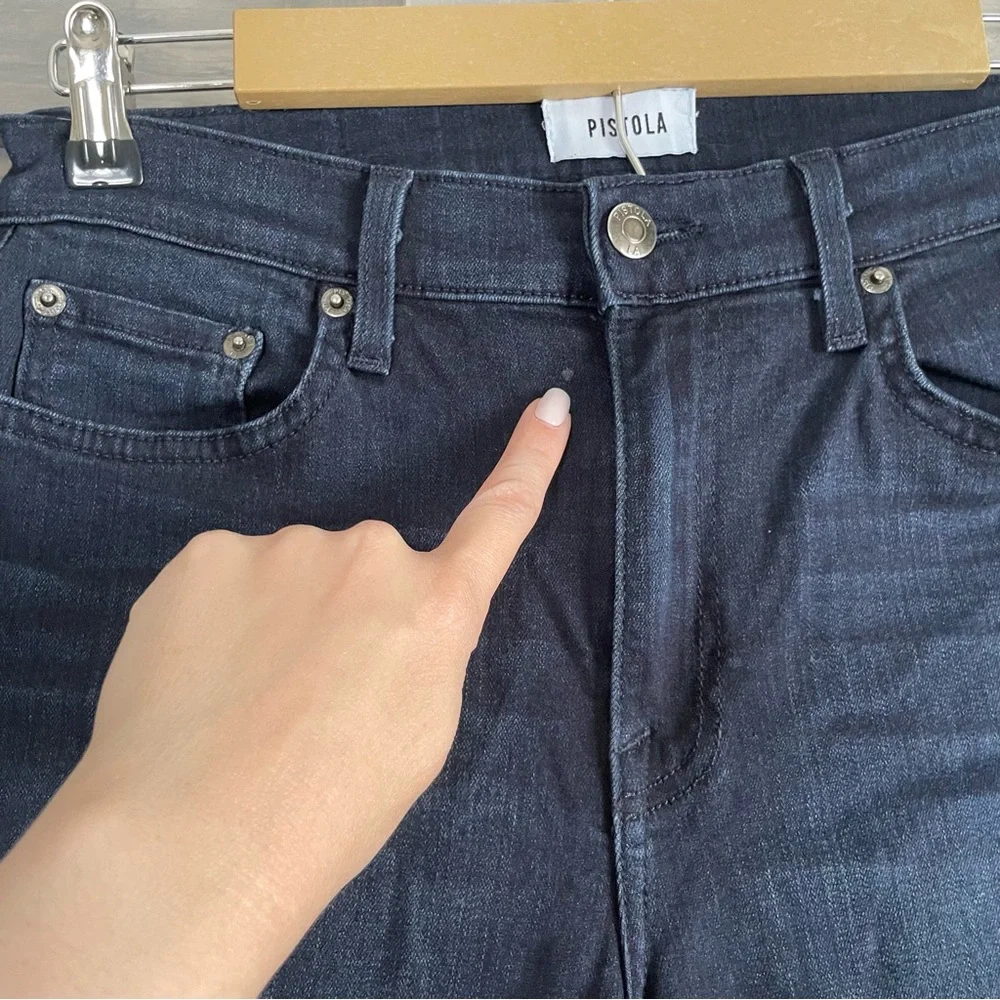 Pistola Women’s Denim‎ Jeans NADIA Super High Rise Super Skinny Darkest Wash 28 - Picture 4 of 7